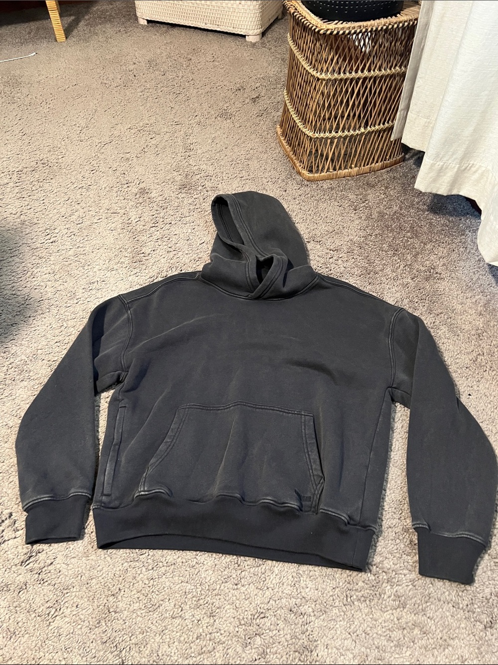 Boxy crop hoodie
